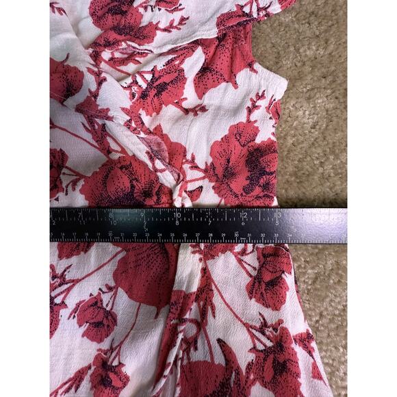 Free People Womens Dress Size S French Quarter Wrap Mini Tie Adjustable D868 - Picture 9 of 12